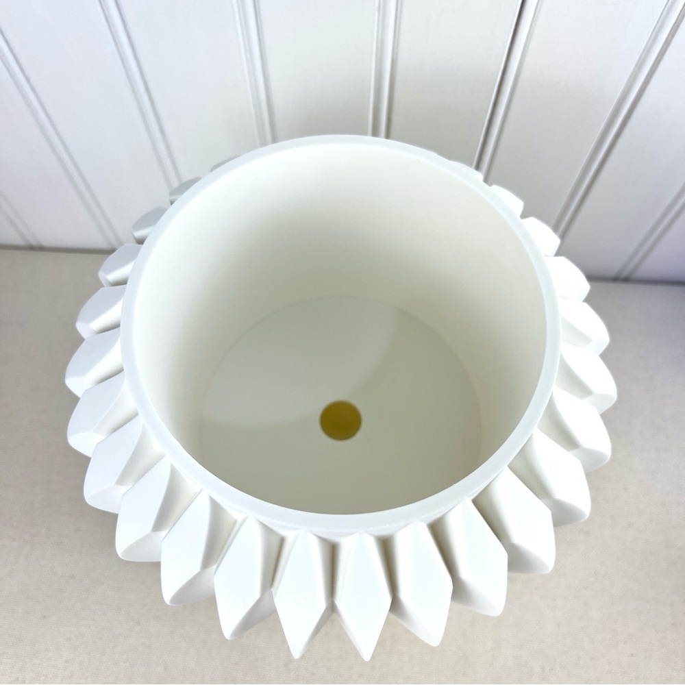 Sevi Indoor Planter Pot w/ Drainage Hole and Drip Tray, Houseplants - Picture 4 of 9